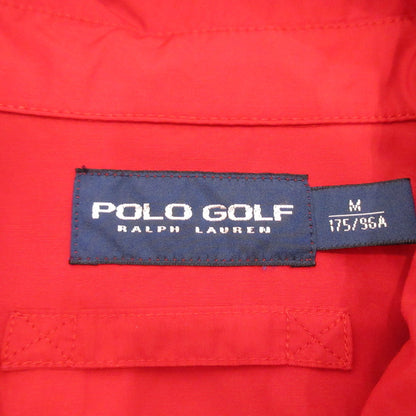【中古】POLO RALPH LAUREN | ポロ・ラルフローレン スイングトップ 7286995MERWB POLO GOLF レッド サイズ：M