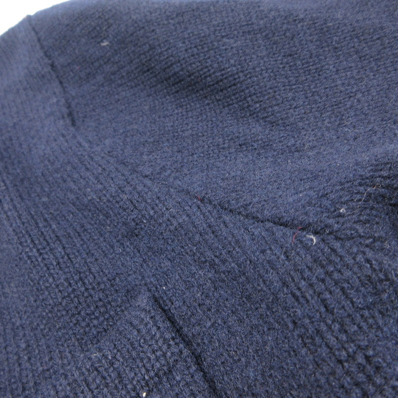 【中古】RALPH LAUREN | ラルフローレン 金ボタンニットブレザー テーラードジャケット C-TK6427 インパクト21 ネイビー サイズ：M