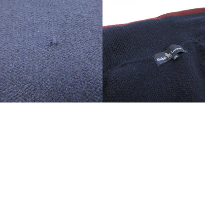 【中古】RALPH LAUREN | ラルフローレン 金ボタンニットブレザー テーラードジャケット C-TK6427 インパクト21 ネイビー サイズ：M