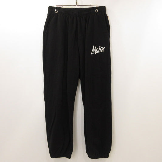 【中古】MOBB | モブ OG SWEAT PANTS パンツ ブラック サイズ：XL