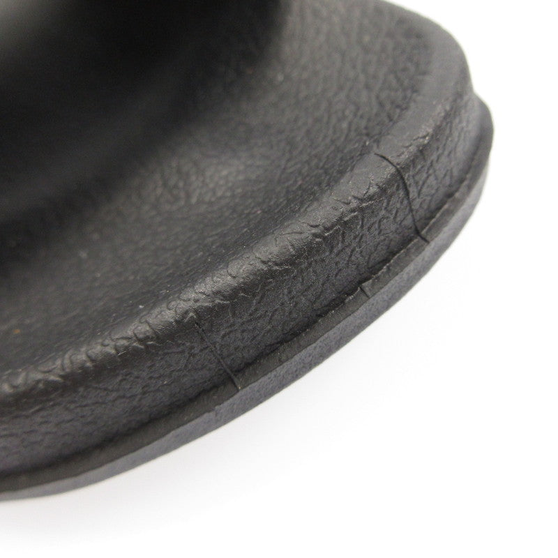 【中古】PHATRNK | ファットランク OLD ENGLISH LGOO SLIDE SANDAL サンダル ブラック 24cm