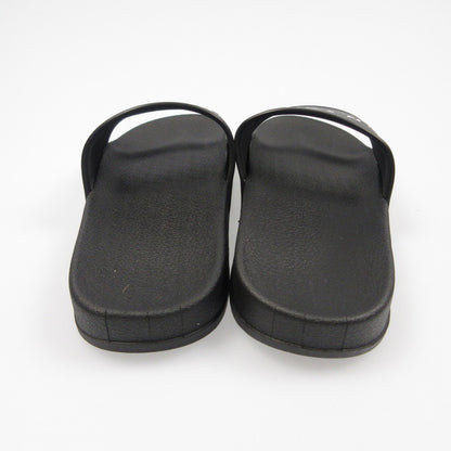 【中古】PHATRNK | ファットランク OLD ENGLISH LGOO SLIDE SANDAL サンダル ブラック 24cm