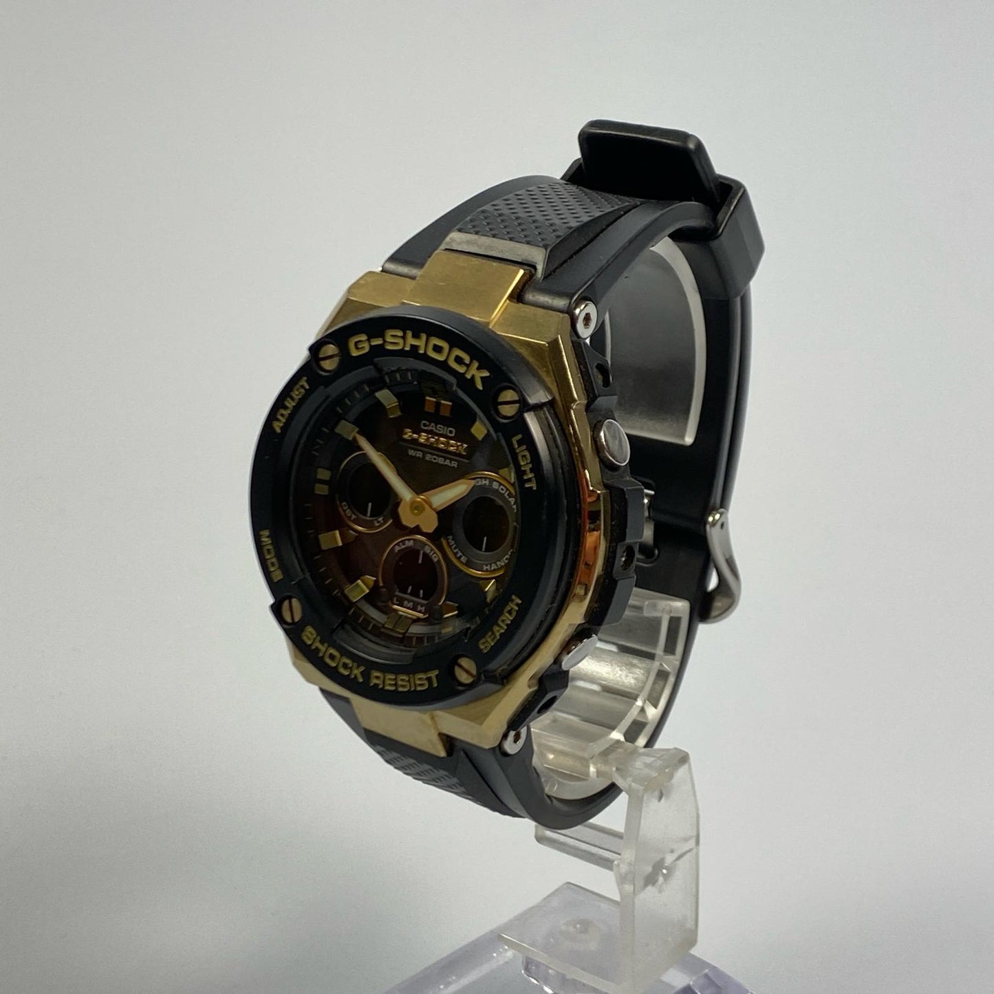 G-SHOCK | G-Shock GST-S300G-1A9 Watch GST-S300G-1A9 Analog-Digital Solar Black