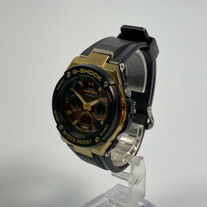 G-SHOCK | G-Shock GST-S300G-1A9 Watch GST-S300G-1A9 Analog-Digital Solar Black