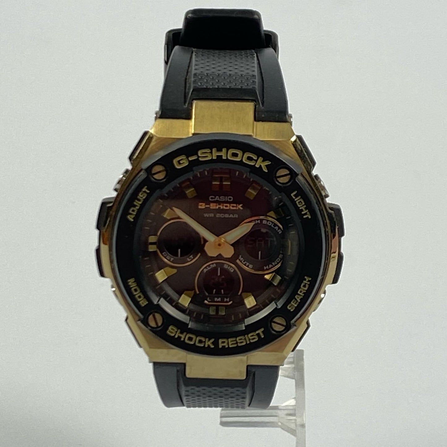 G-SHOCK | G-Shock GST-S300G-1A9 Watch GST-S300G-1A9 Analog-Digital Solar Black