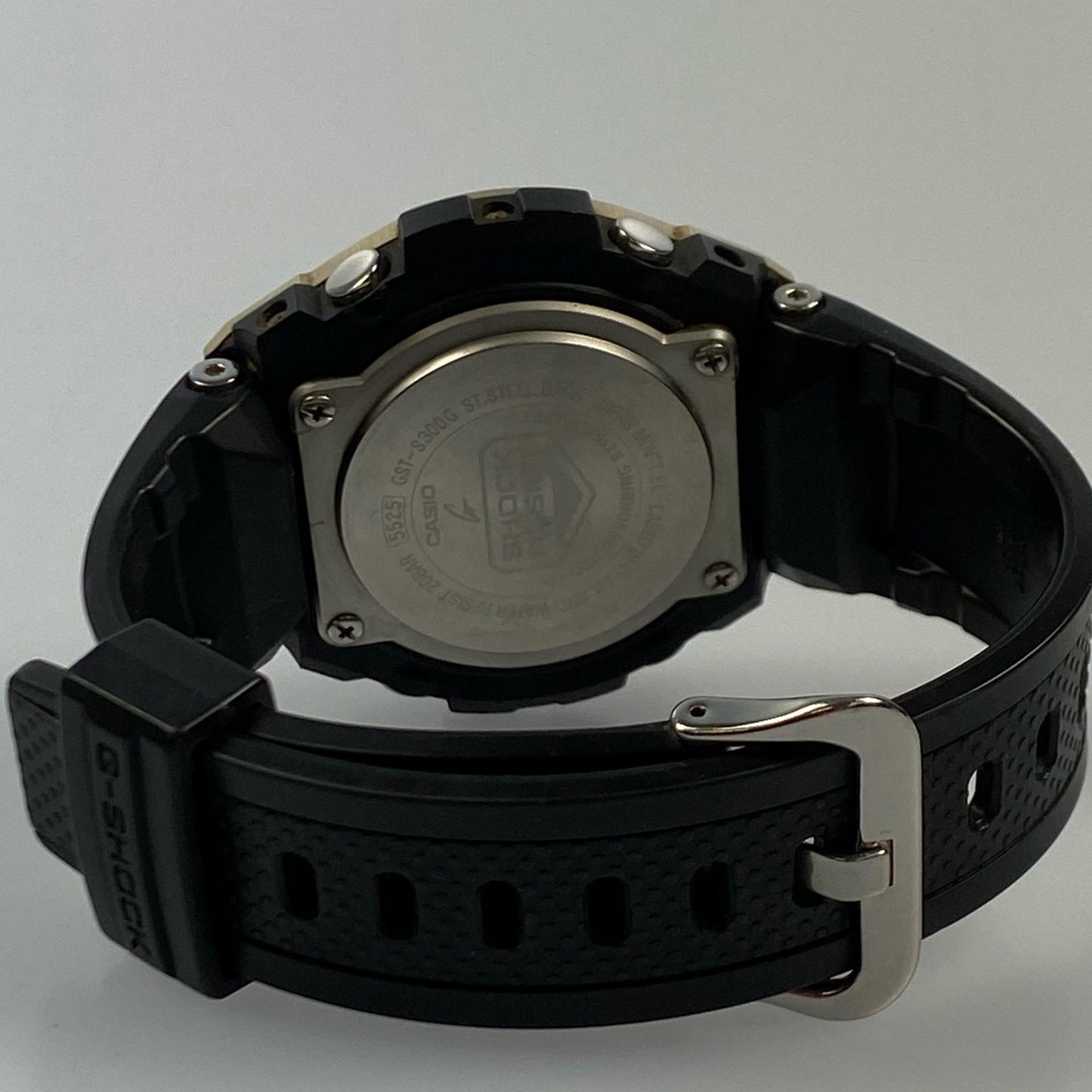 G-SHOCK | G-Shock GST-S300G-1A9 Watch GST-S300G-1A9 Analog-Digital Solar Black