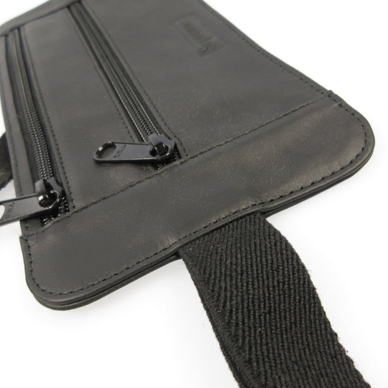 Supreme | シュプリーム Leather Waist/Shoulder Pouch ショルダーバッグ 2019S/S ブラック【姫路東店】