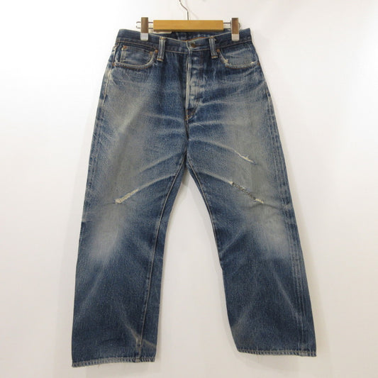 【中古】SAMURAI JEANS | サムライジーンズ 19ozレギュラーストレート デニムパンツ S510XX ブルー サイズ：32