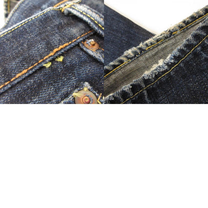 【中古】FULL COUNT | フルカウント WIDE DENIM HEAVY OZ デニムパンツ 0105XX 赤耳/旧モデル赤タブ有 ネイビー サイズ：31