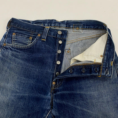 【中古】Levi's VintageClothing | リーバイスヴィンテージクロージング 201XX 1937年モデル復刻 デニムパンツ 201-0003 1998年製 赤耳 ビッグE ネイビー