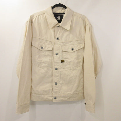 【中古】G-STAR | ジースター DAKOTA JACKET デニム D23593-D491-159 アイボリー サイズ：M