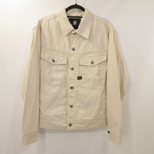 【中古】G-STAR | ジースター DAKOTA JACKET デニム D23593-D491-159 アイボリー サイズ：M