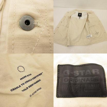 【中古】G-STAR | ジースター DAKOTA JACKET デニム D23593-D491-159 アイボリー サイズ：M