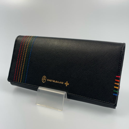 【中古】CASTEL BAJAC | カステルバジャック シェスト 長財布 027604 ブラック