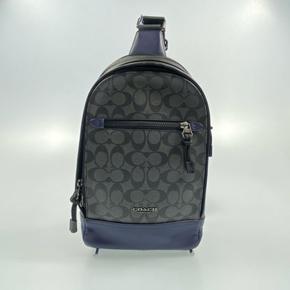 【中古】COACH | コーチ グラハムパック ショルダーバッグ F83135 シグネチャーPVC