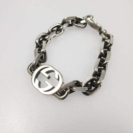 【中古】GUCCI | グッチ インターロッキング ブレスレット 627068