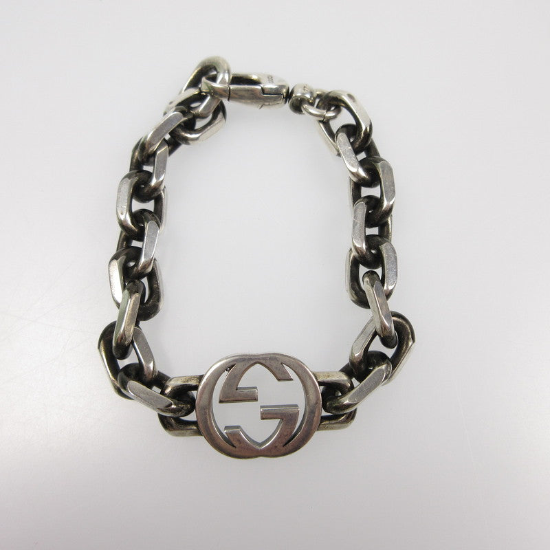 【中古】GUCCI | グッチ インターロッキング ブレスレット 627068