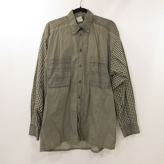 【中古】VERSACE | ヴェルサーチ メデューサボタン 長袖シャツ サイズ：M