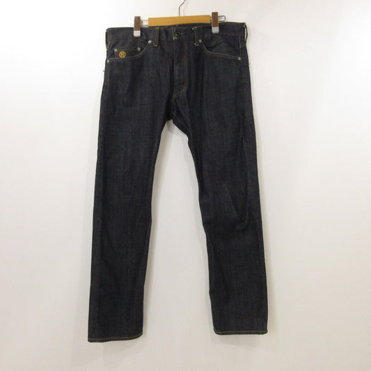 【中古】A BATHING APE | アベイシングエイプ デニムパンツ ブルー サイズ：M