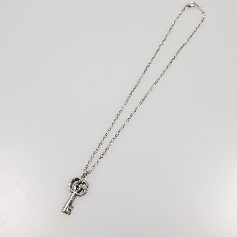 【中古】GUCCI | グッチ ダブルGキー ネックレス 627757