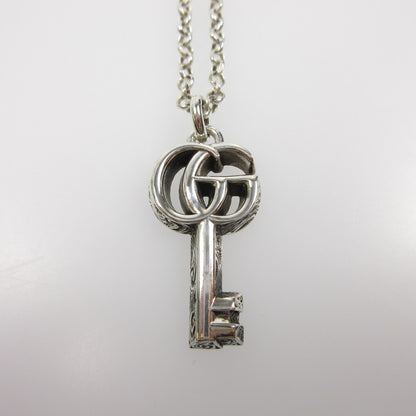 【中古】GUCCI | グッチ ダブルGキー ネックレス 627757
