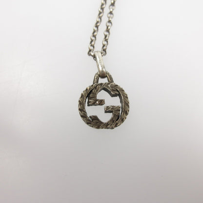 【中古】GUCCI | グッチ インターロッキング ネックレス 455535