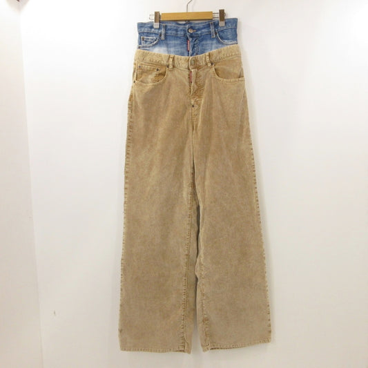 【中古】DSQUARED2 | ディースクエアード パンツ S72LB0678 ブラウン サイズ：38