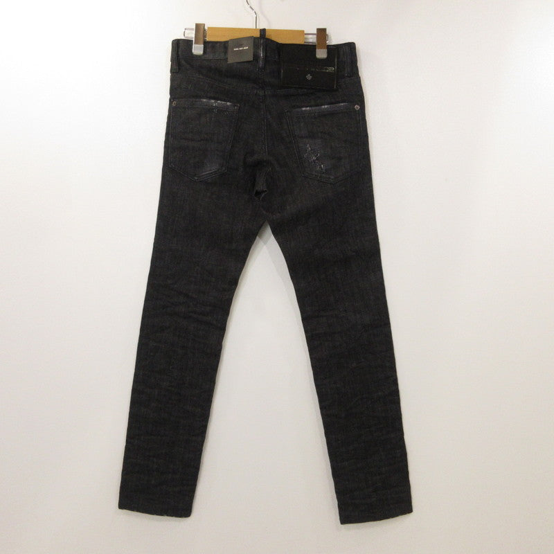 【中古】DSQUARED2 | ディースクエアード Cool Guy Jean デニムパンツ S74LB1227 ブラック サイズ：42