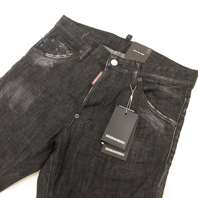 【中古】DSQUARED2 | ディースクエアード Cool Guy Jean デニムパンツ S74LB1227 ブラック サイズ：42