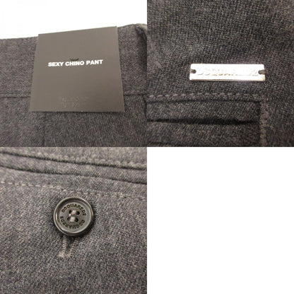 【中古】DSQUARED2 | ディースクエアード Wool chinos Flannel Sexy Chino Pant パンツ S71KB0576 チャコールグレー サイズ：46