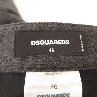 【中古】DSQUARED2 | ディースクエアード Wool chinos Flannel Sexy Chino Pant パンツ S71KB0576 チャコールグレー サイズ：46