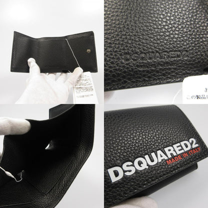 【中古】DSQUARED2 | ディースクエアード BOB TRI-FOLD WALLET 三つ折り財布 S82WA0043 ブラック