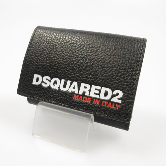【中古】DSQUARED2 | ディースクエアード BOB TRI-FOLD WALLET 三つ折り財布 S82WA0043 ブラック