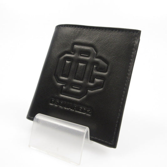 【中古】DSQUARED2 | ディースクエアード LOGO HF 札入れ ブラック