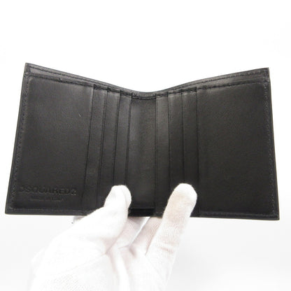 【中古】DSQUARED2 | ディースクエアード LOGO HF 札入れ ブラック