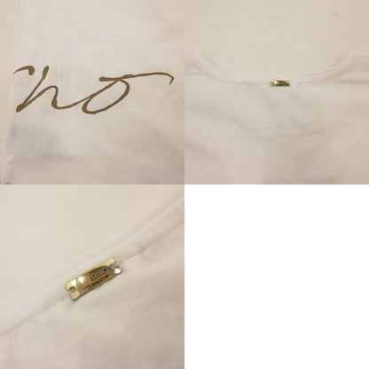 【中古】Herno | ヘルノ 手描き風ロゴプリントTシャツ 半袖Ｔシャツ JG000178D 2023S/S 国内正規品 ホワイト サイズ：42
