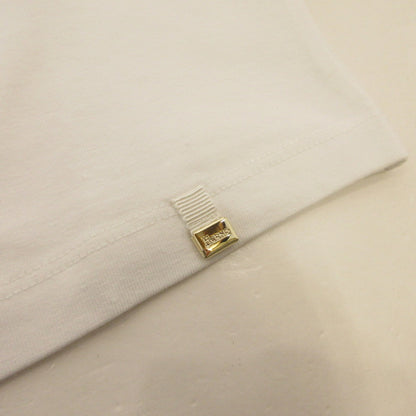 【中古】Herno | ヘルノ 手描き風ロゴプリントTシャツ 半袖Ｔシャツ JG000178D 2023S/S 国内正規品 ホワイト サイズ：40