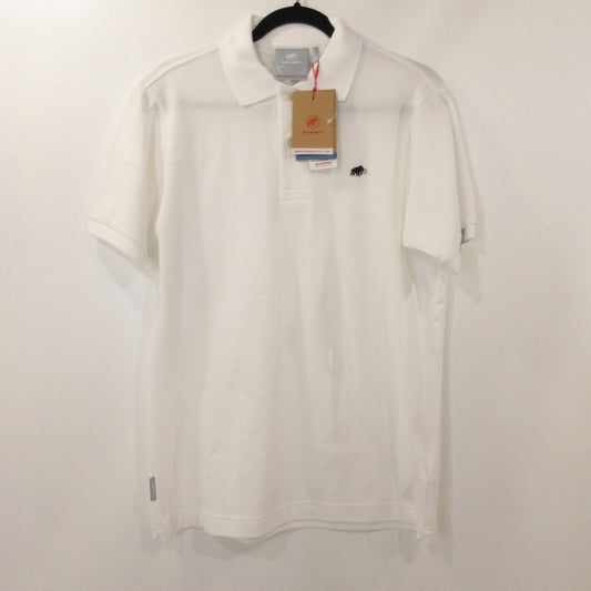 【中古】Mammut | マムート Matrix Polo Shirt ポロシャツ 1017-00402 ホワイト サイズ：XL