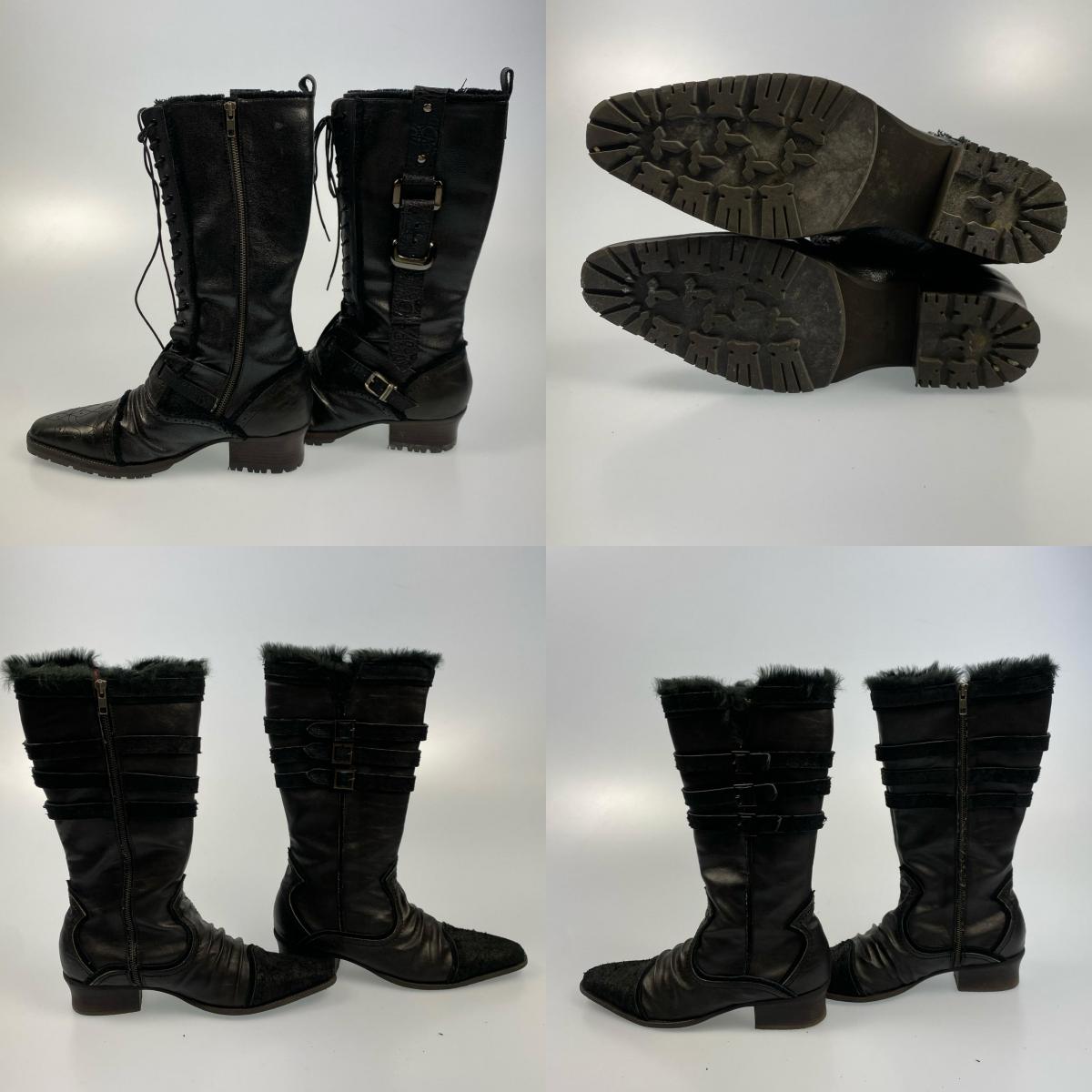 Jack rose | ジャックローズ ブーツ 232508J/232509J/232507J サイズ：42 専 ブラック 26.5cm