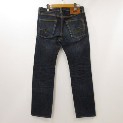【中古】IRON HEART | アイアンハート 21ozセルビッチデニムスリムストレート デニムパンツ 666S-21 セルビッジ ブルー サイズ：31