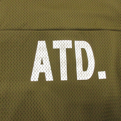 【中古】AT DIRTY | アットダーティー ATD MESH TEE 半袖シャツ オリーブ サイズ：S