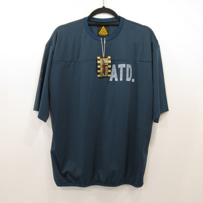 【中古】AT DIRTY | アットダーティー ATD MESH TEE 半袖シャツ ブルー サイズ：S