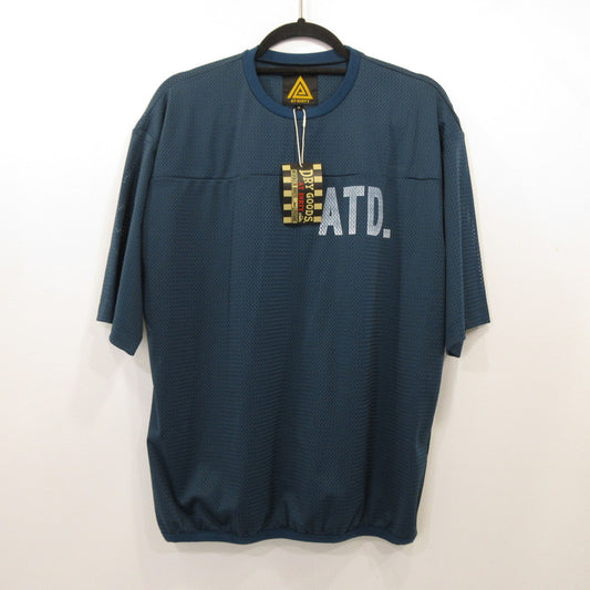 【中古】AT DIRTY | アットダーティー ATD MESH TEE 半袖シャツ ブルー サイズ：S