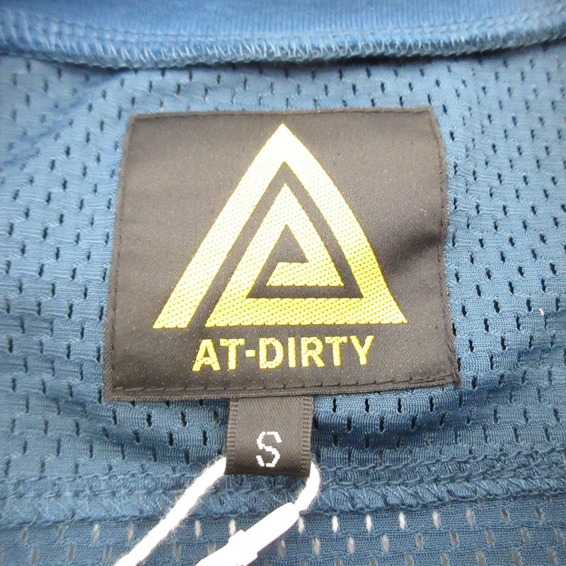 【中古】AT DIRTY | アットダーティー ATD MESH TEE 半袖シャツ ブルー サイズ：S