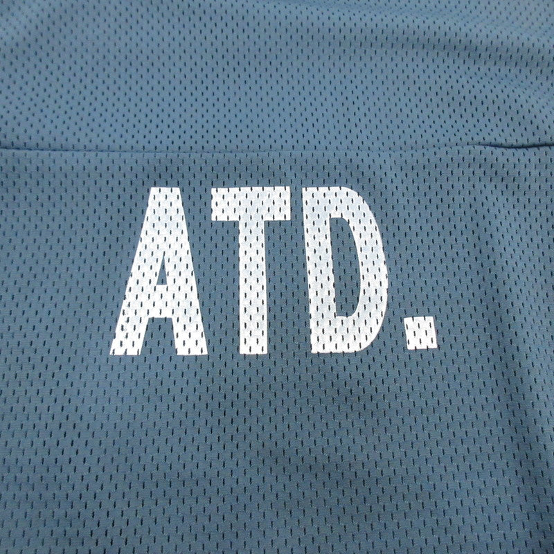 【中古】AT DIRTY | アットダーティー ATD MESH TEE 半袖シャツ ブルー サイズ：S