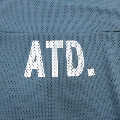 【中古】AT DIRTY | アットダーティー ATD MESH TEE 半袖シャツ ブルー サイズ：S