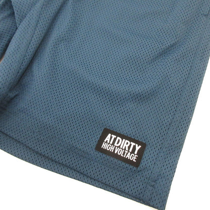 【中古】AT DIRTY | アットダーティー ATD MESH SHORTS ショートパンツ ブルー サイズ：S