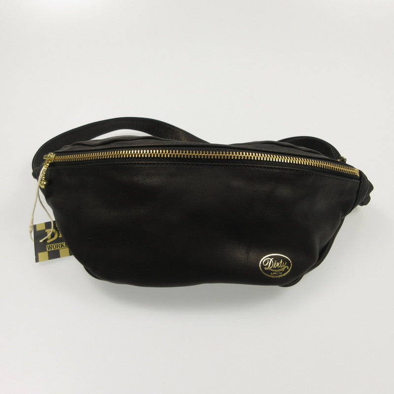 【中古】AT DIRTY | アットダーティー ANY DAYS BAG ウエストバッグ ブラック