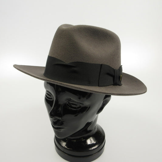 【中古】STETSON | ステットソン TEMPLE ハット ST126 グレー サイズ：M