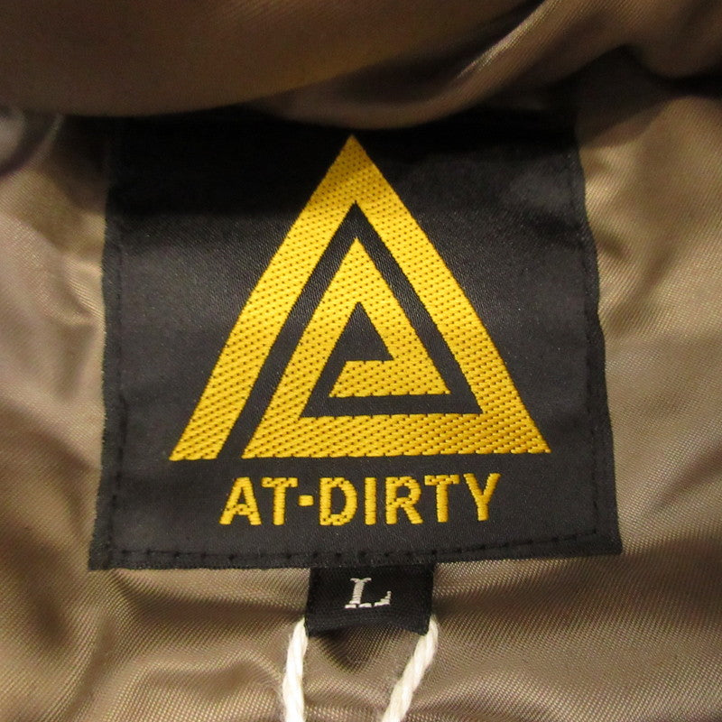 【中古】AT DIRTY | アットダーティー ATD HEAVY MOUNTAIN PARKA 中綿ジャケット ブルー サイズ：L